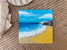 Load image into Gallery viewer, Spanish coast  • 3.9&quot; x 3.9&quot; • Free Shipping
