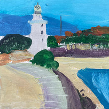 Load image into Gallery viewer, Lighthouse in Malaga • 3.9&quot; x 3.9&quot; • Free Shipping
