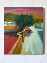 Load image into Gallery viewer, Trees on Calvario Street • 18&quot; x 15&quot; • Free Shipping
